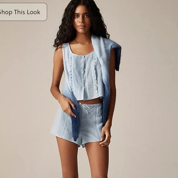 J crew Araks X J.Crew pajama set in cotton-silk voile blend - Picture 4 of 7